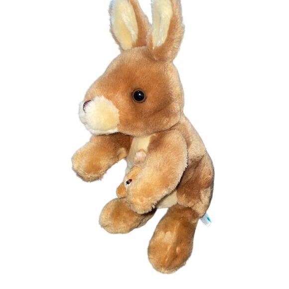 Korimco Kangaroo Baby Joey Plush Stuffed Animal Nursery Cuddly Shower 12” - Picture 11 of 12